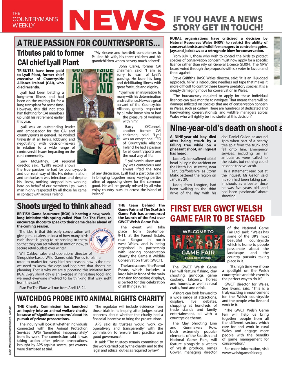Countryman's Weekly Preview Pages