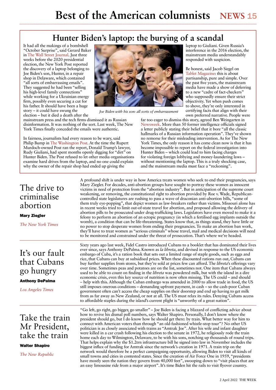 The Week Preview Pages