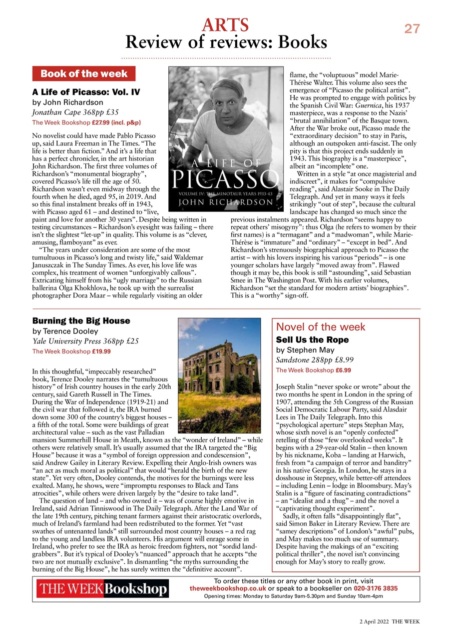 The Week Preview Pages