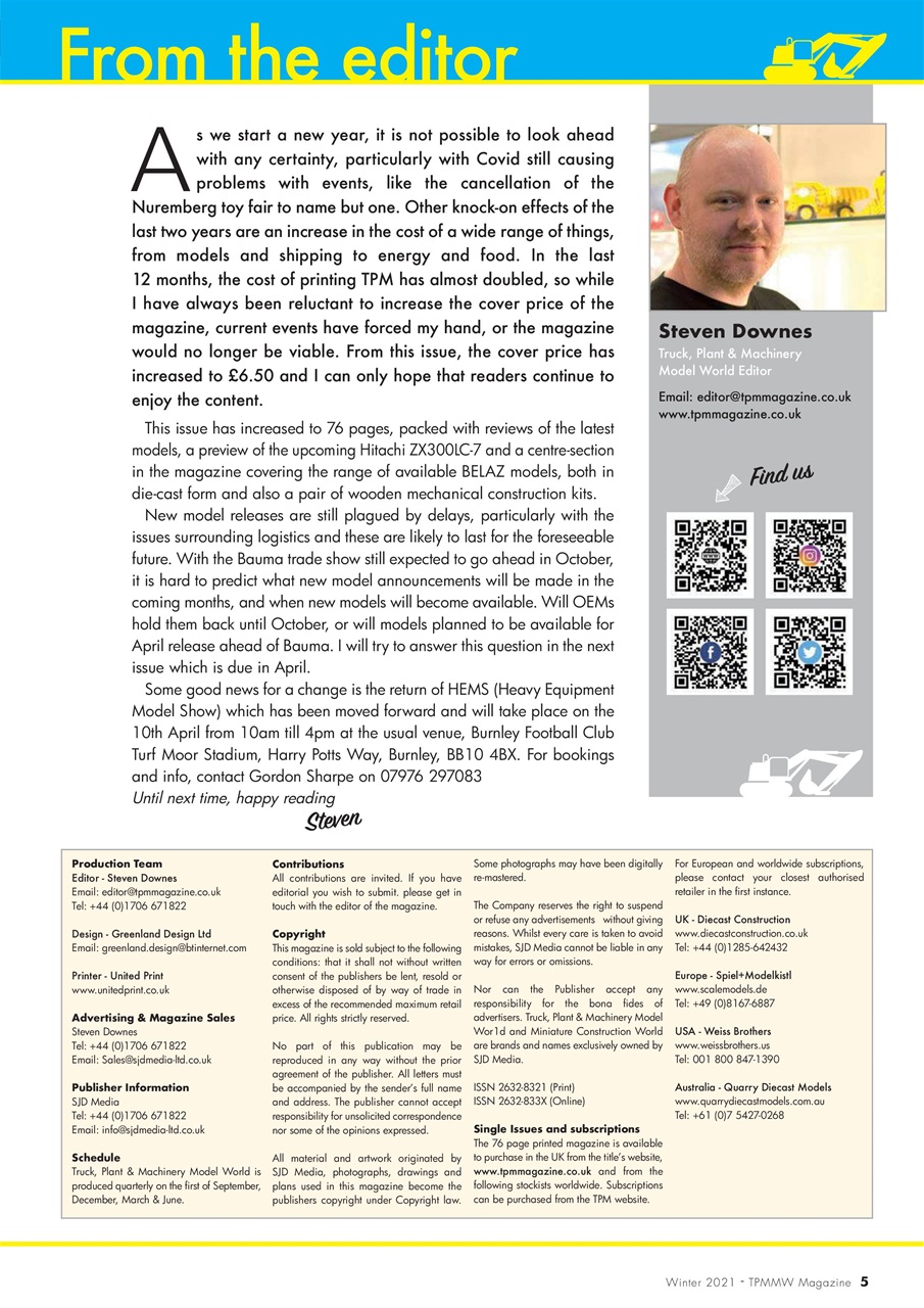 Truck, Plant & Machinery Model World Preview Pages