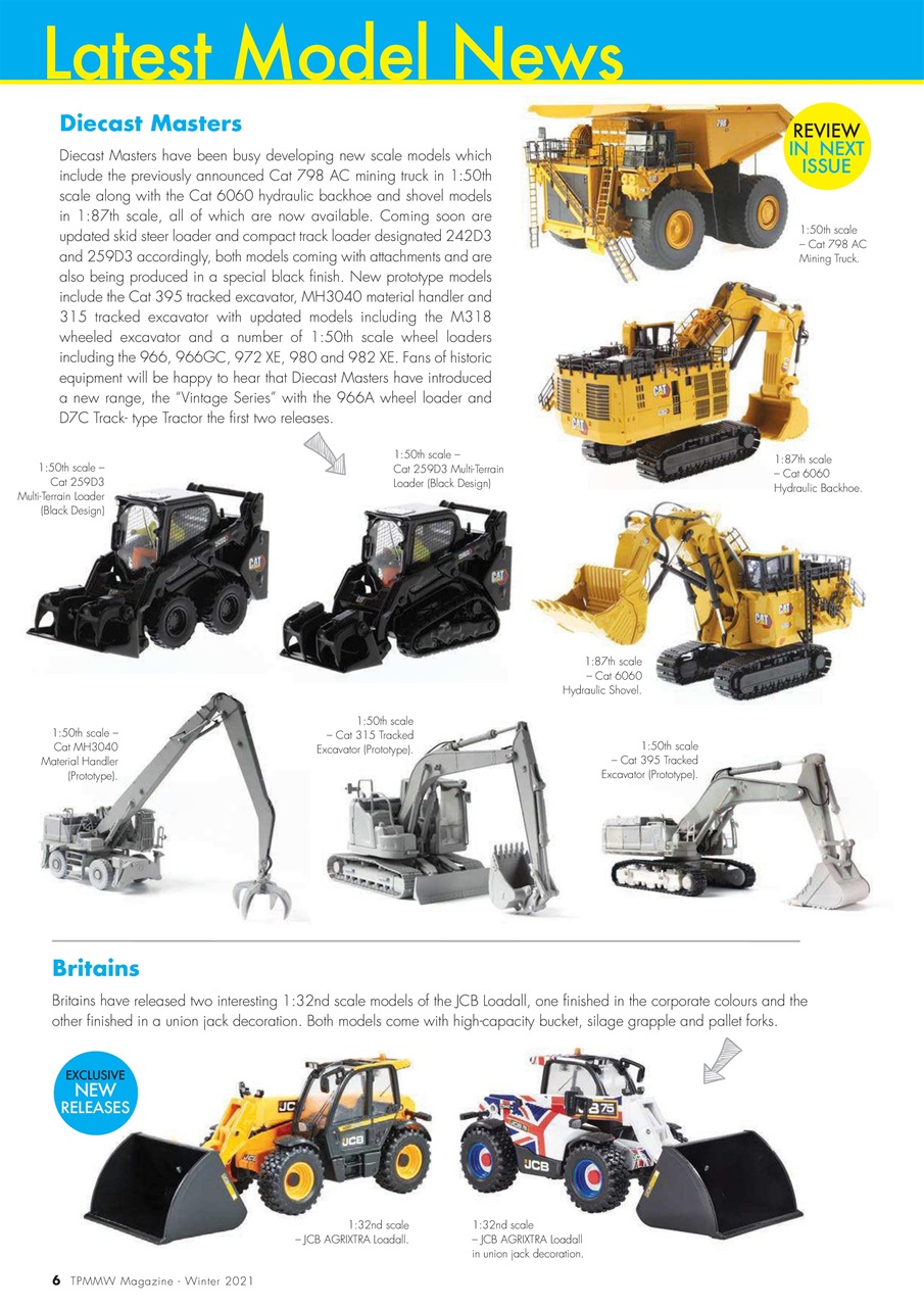 Truck, Plant & Machinery Model World Preview Pages