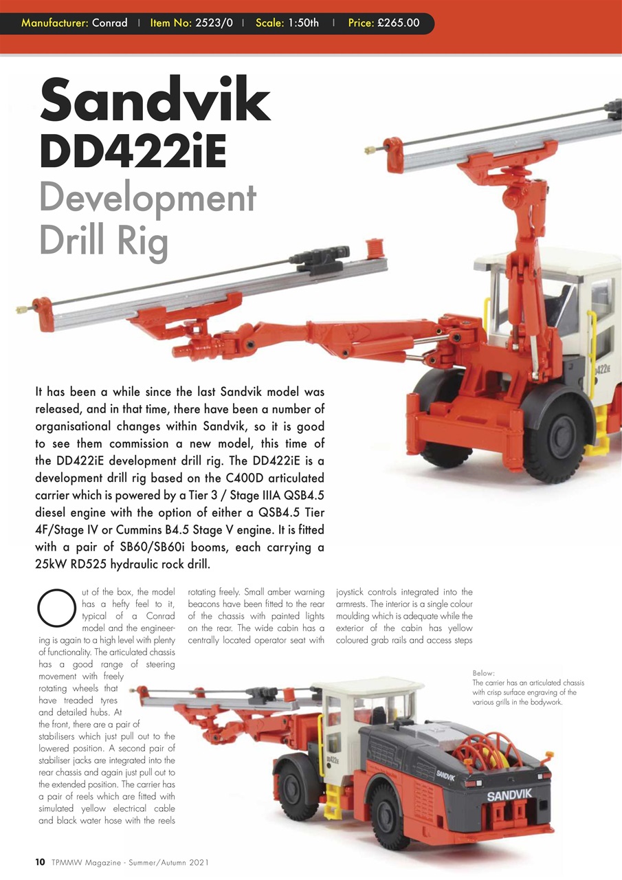 Truck, Plant & Machinery Model World Preview Pages