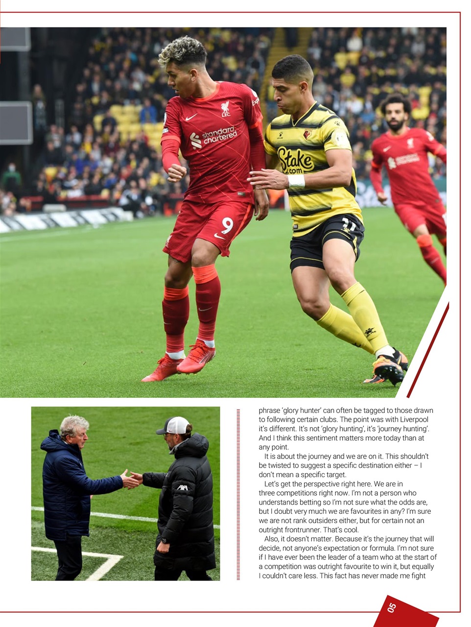 Liverpool FC Programmes Preview Pages