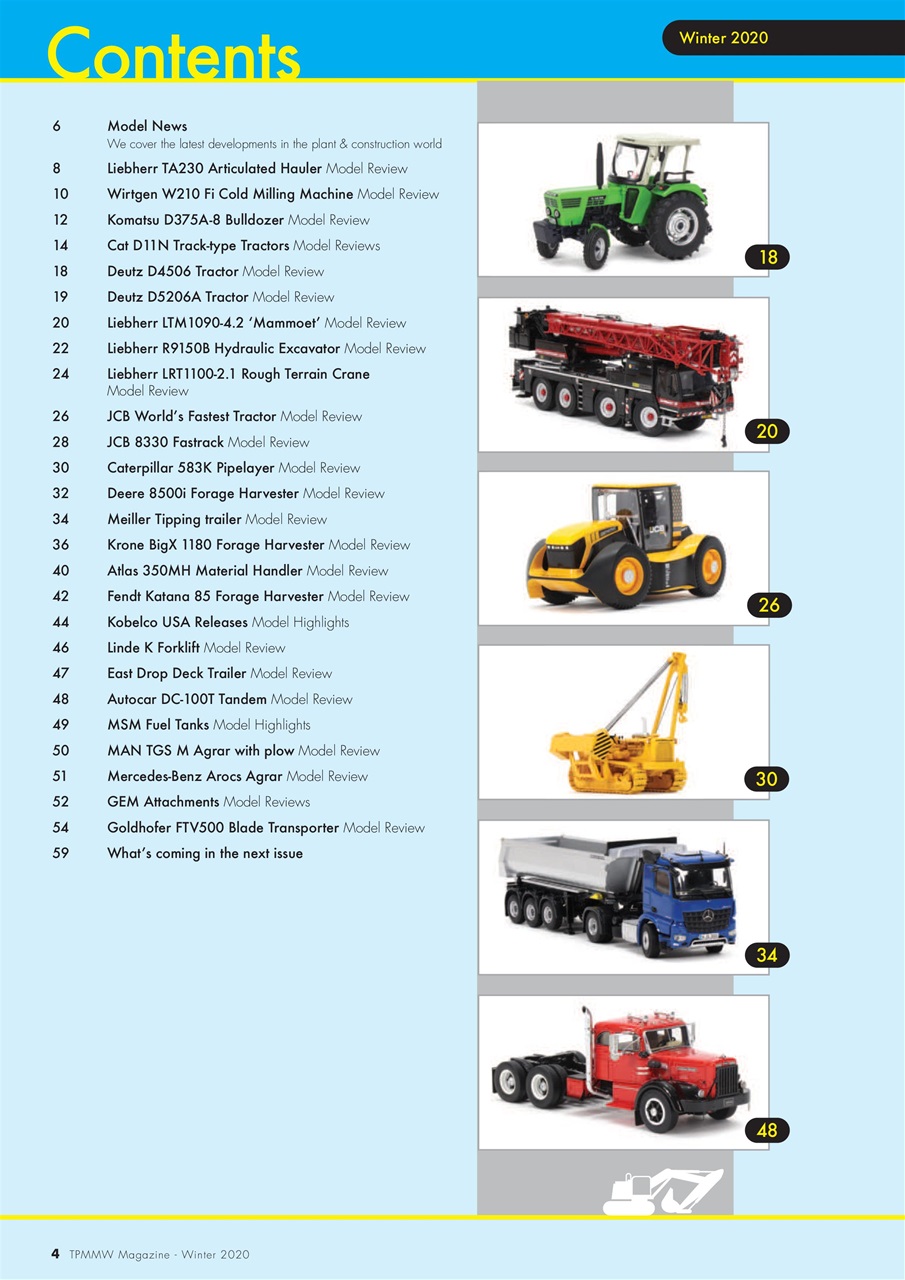 Truck, Plant & Machinery Model World Preview Pages