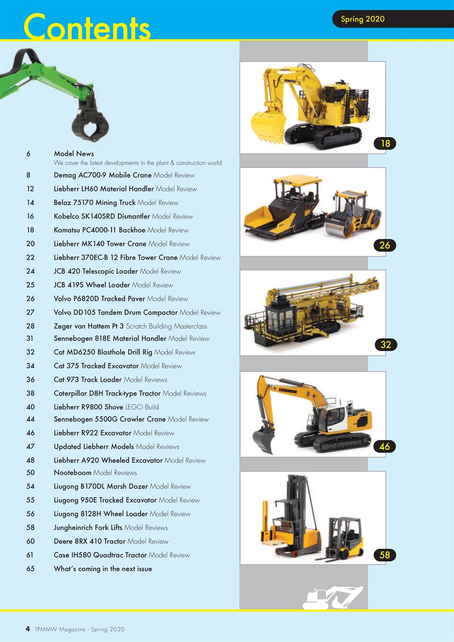 Truck, Plant & Machinery Model World Preview Pages