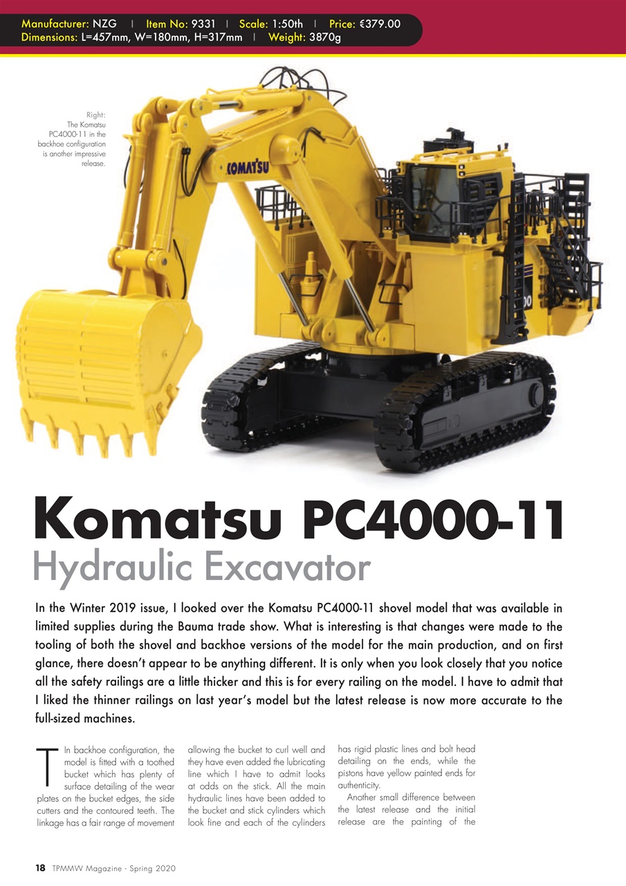 Truck, Plant & Machinery Model World Preview Pages
