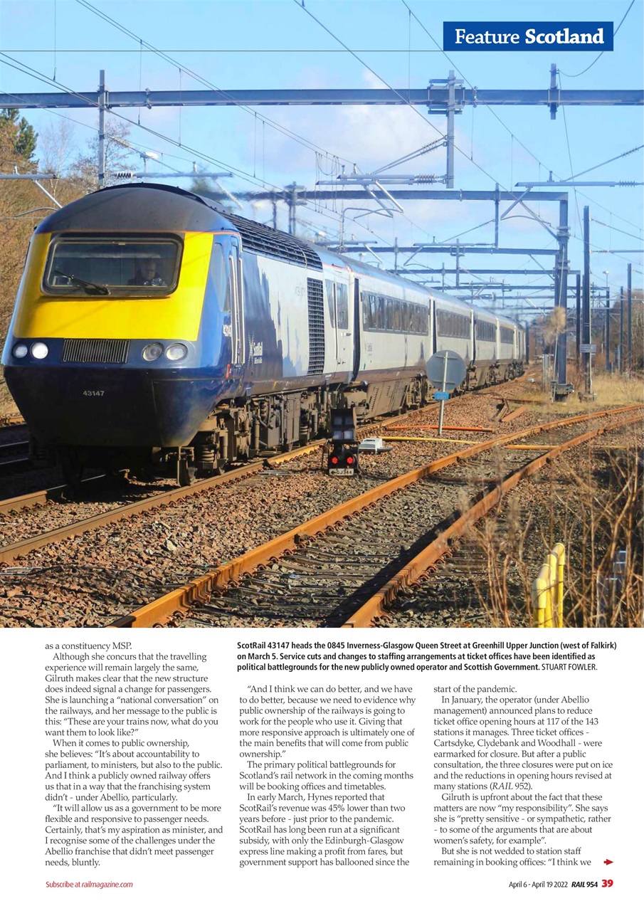 Rail Preview Pages