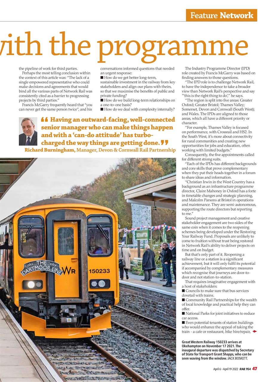 Rail Preview Pages