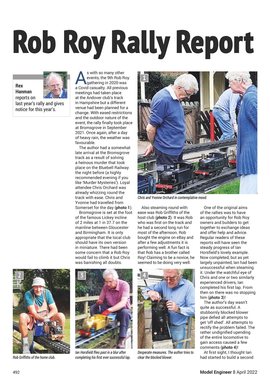 Model Engineer Preview Pages