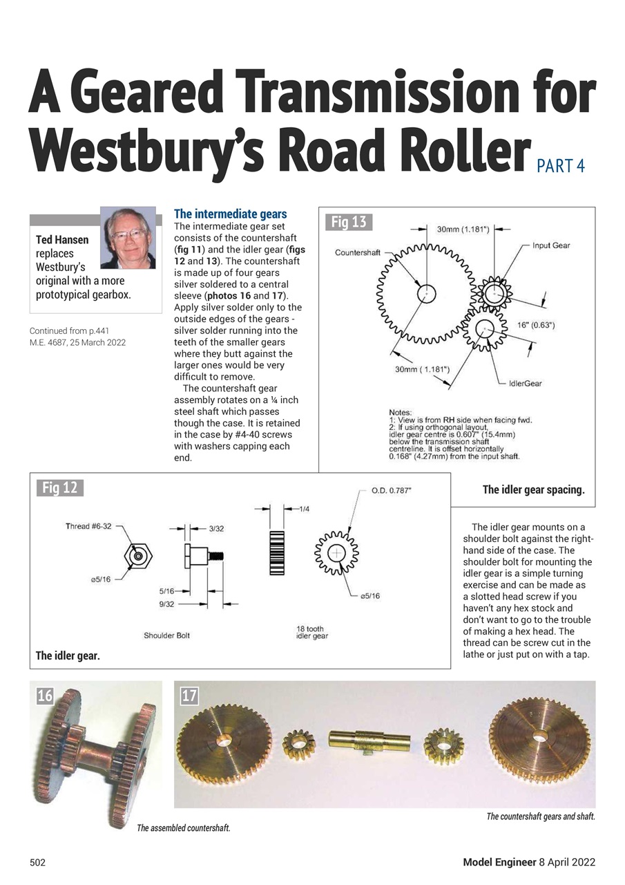 Model Engineer Preview Pages