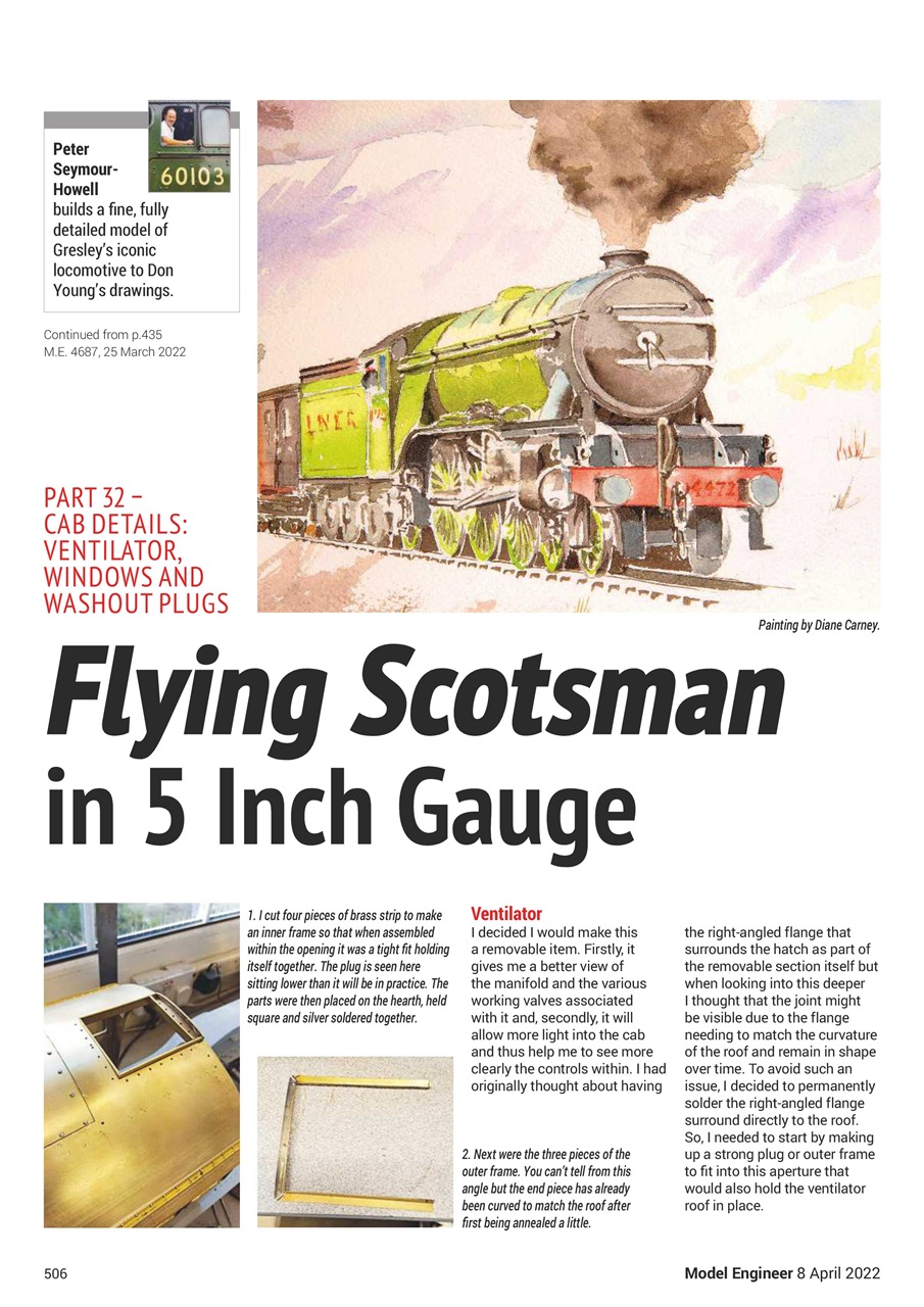 Model Engineer Preview Pages