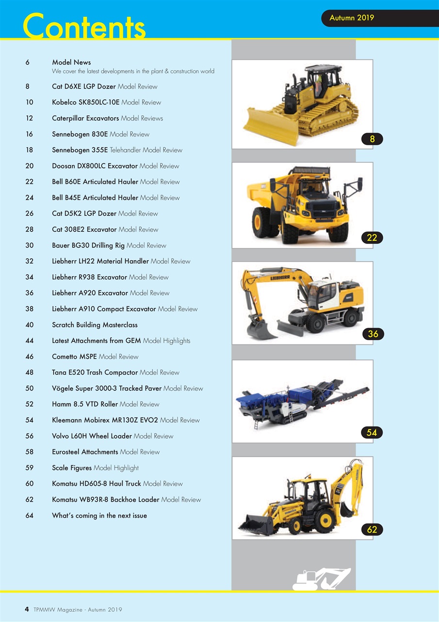 Truck, Plant & Machinery Model World Preview Pages