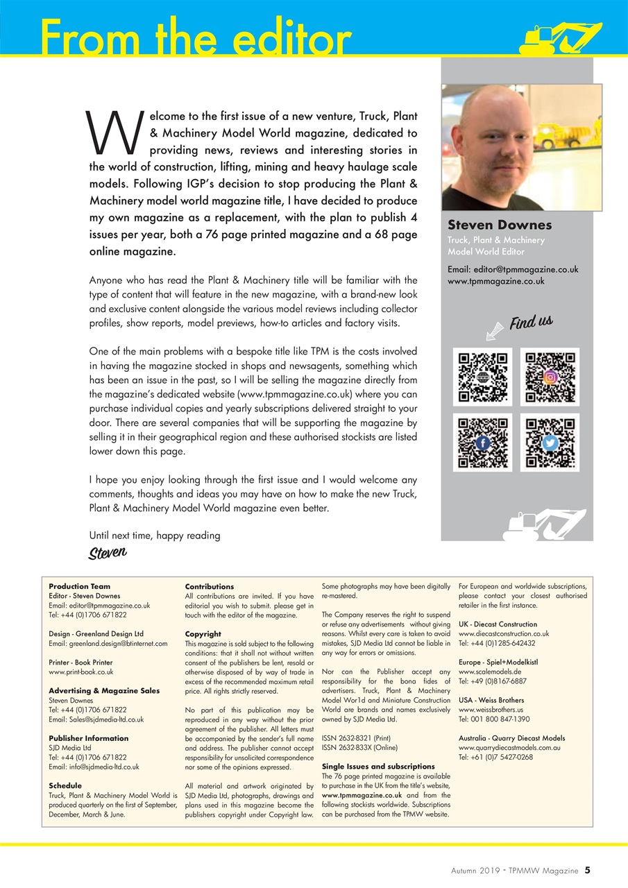 Truck, Plant & Machinery Model World Preview Pages