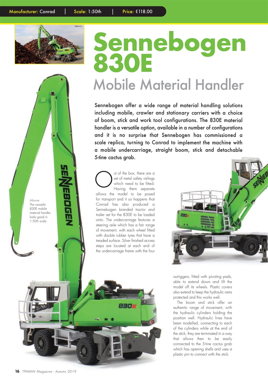 Truck, Plant & Machinery Model World Preview Pages