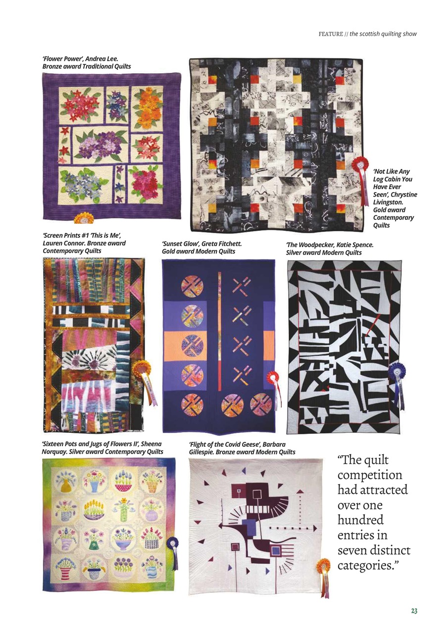 Patchwork and Quilting Preview Pages