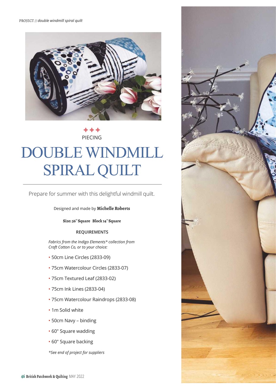 Patchwork and Quilting Preview Pages