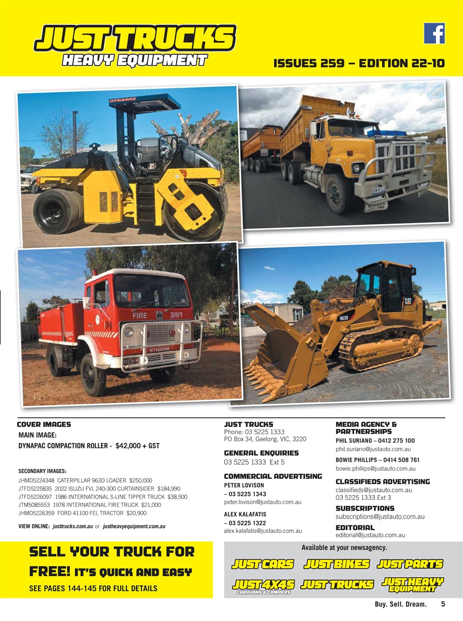 JUST TRUCKS Preview Pages