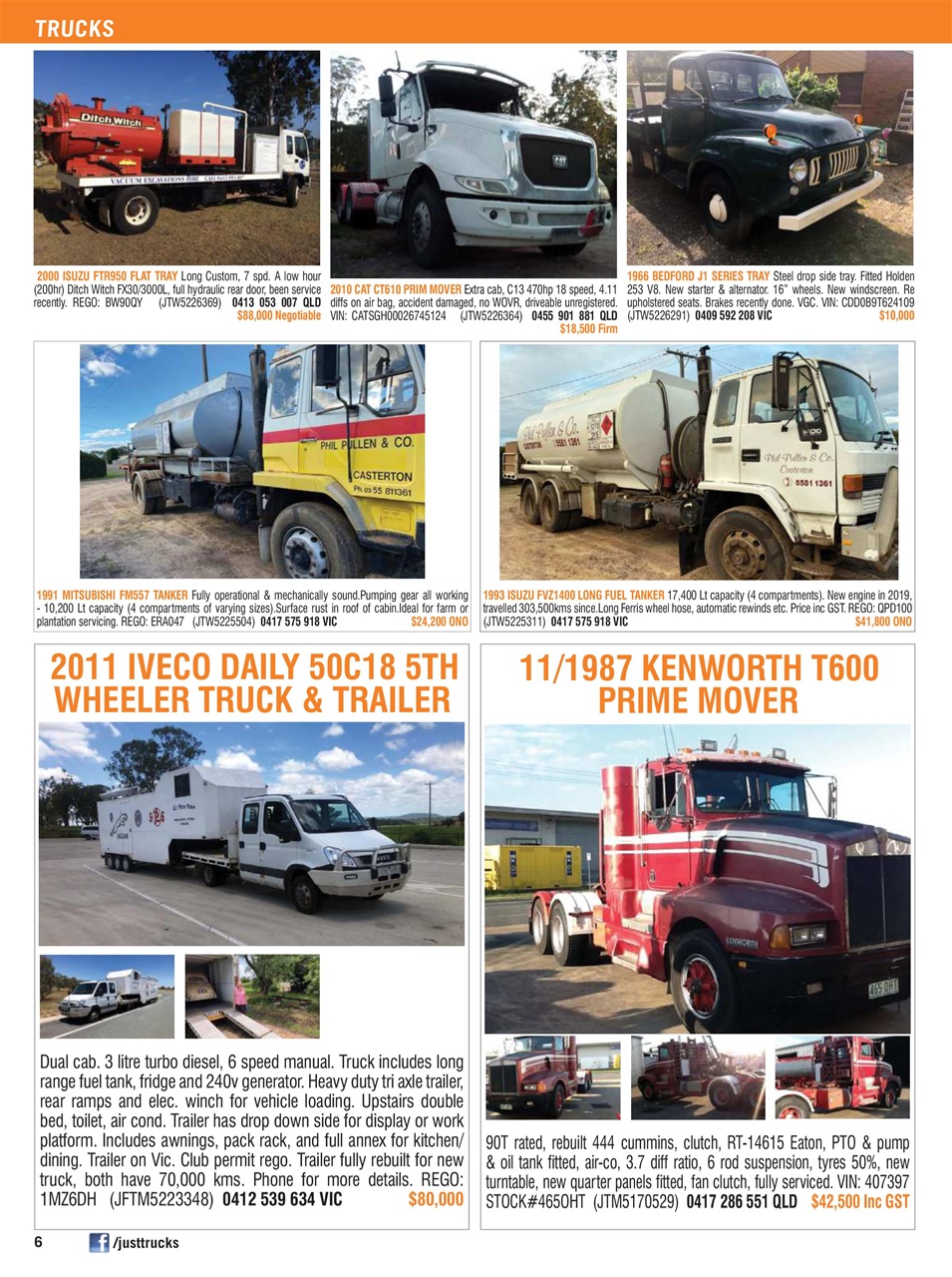 JUST TRUCKS Preview Pages