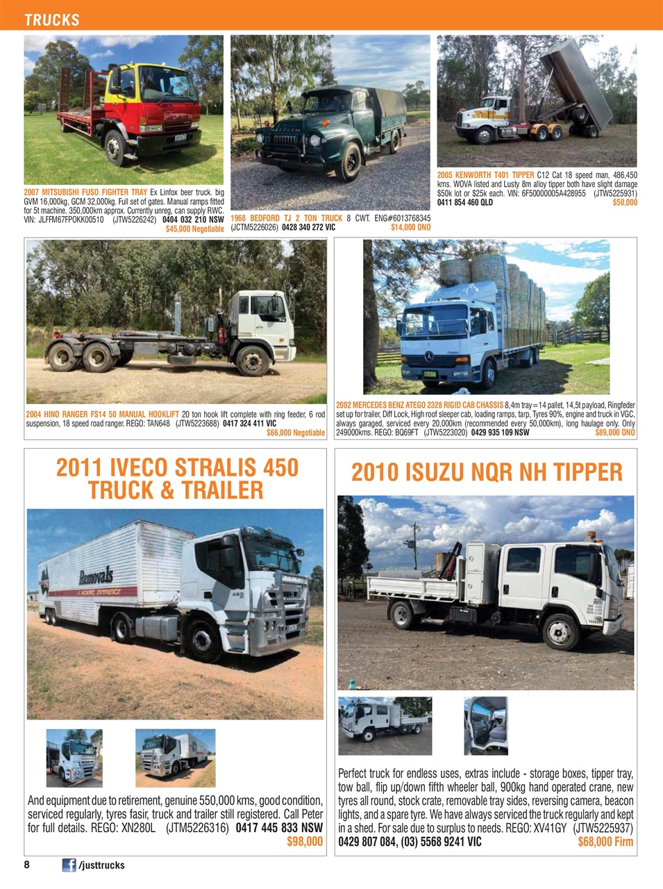 JUST TRUCKS Preview Pages