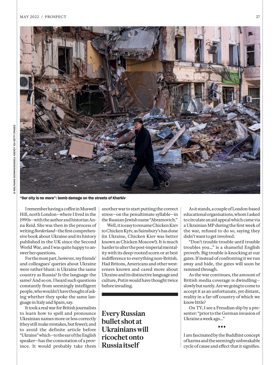 Prospect Magazine Preview Pages