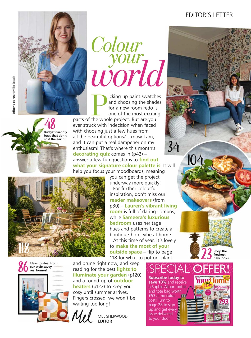 Your Home Magazine Preview Pages