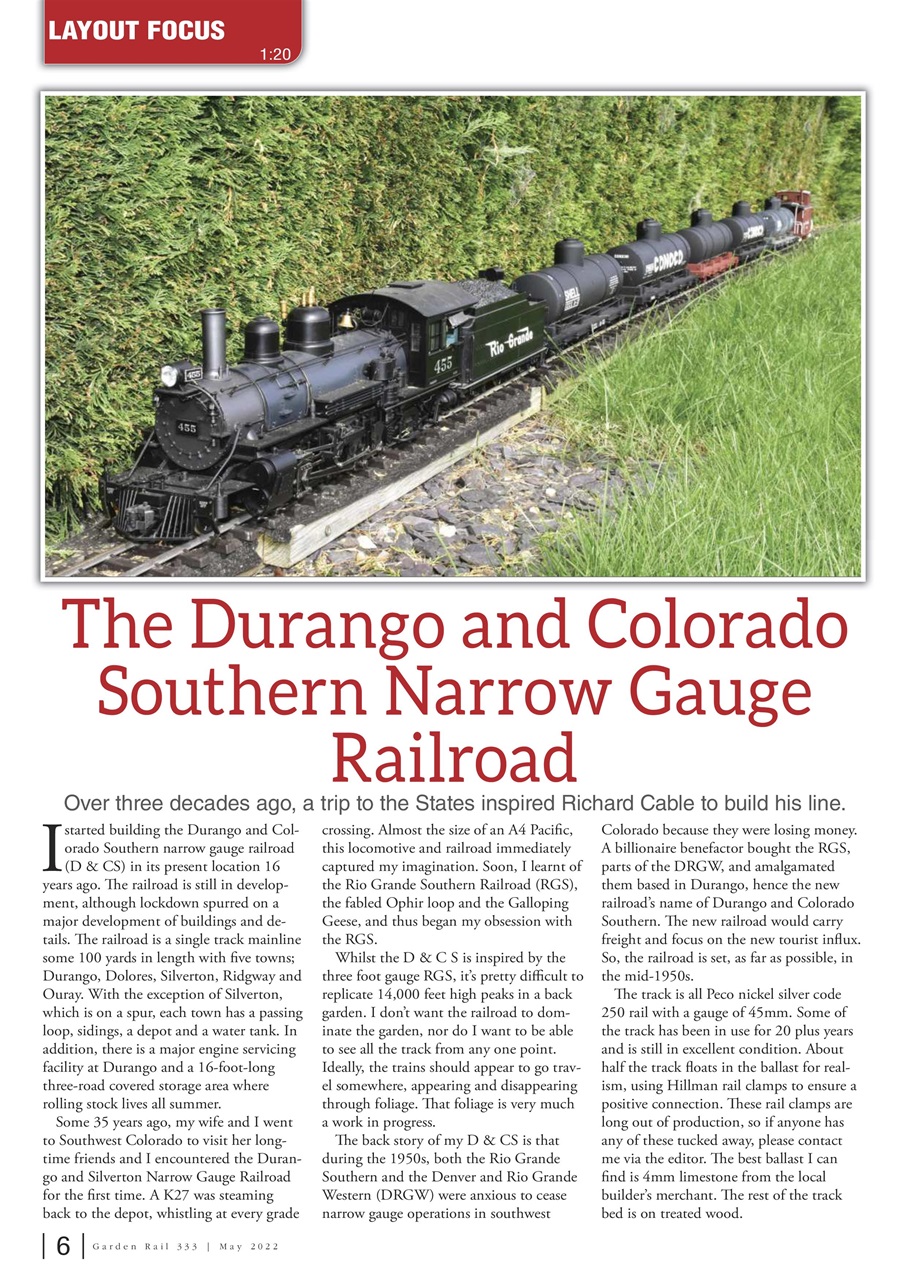 Garden Rail Preview Pages