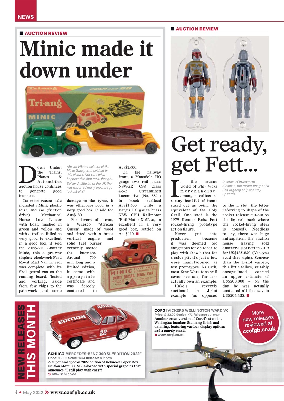 Collectors Gazette Preview Pages