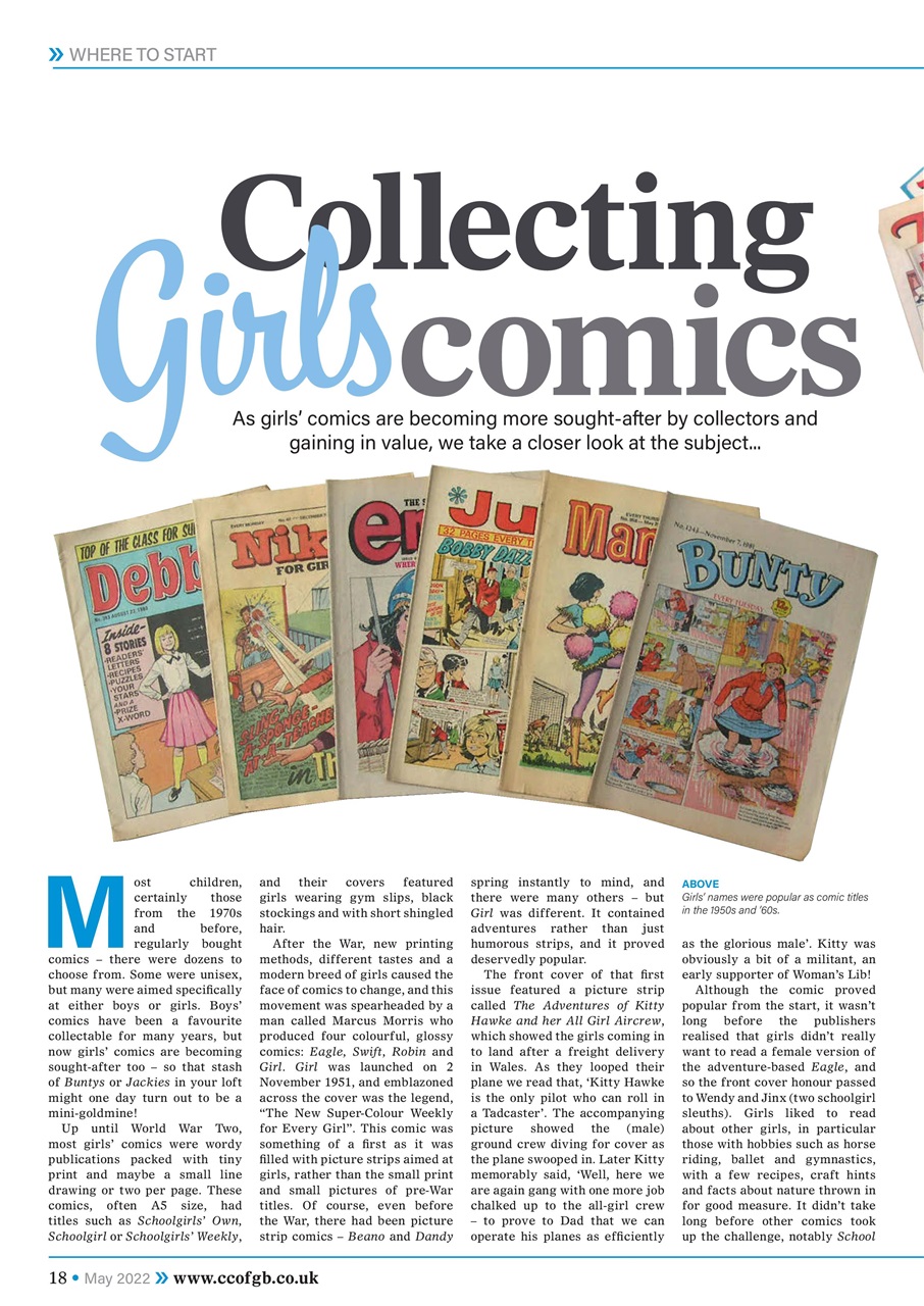 Collectors Gazette Preview Pages