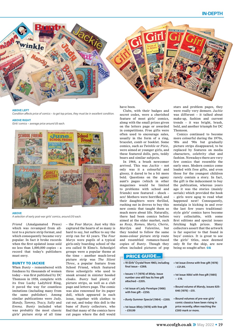 Collectors Gazette Preview Pages