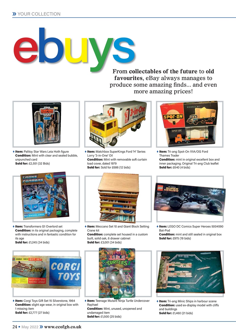 Collectors Gazette Preview Pages