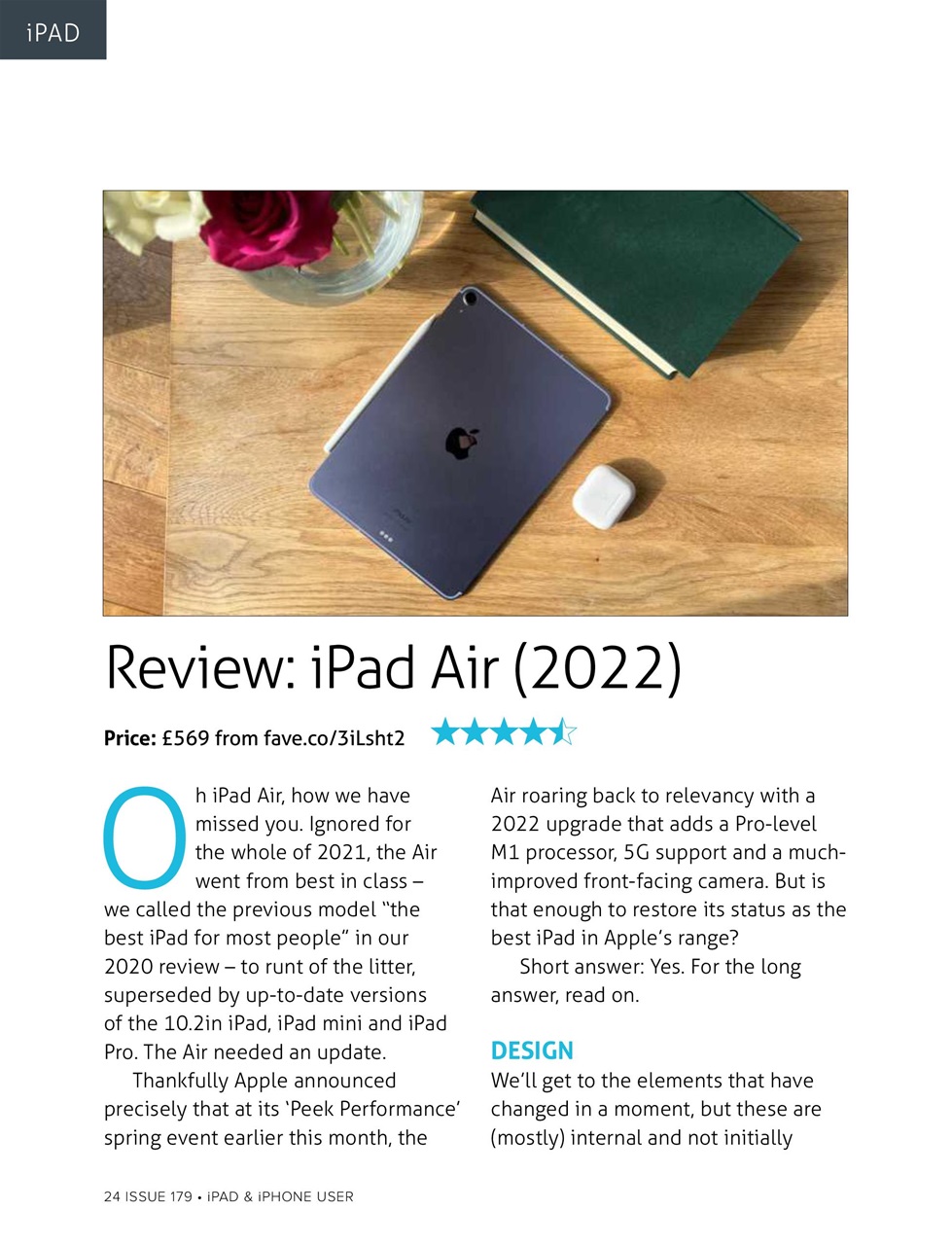 iPad and iPhone User Preview Pages