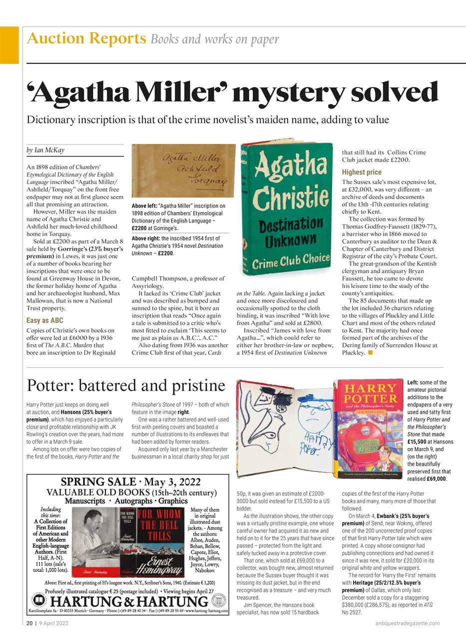 Antiques Trade Gazette Preview Pages