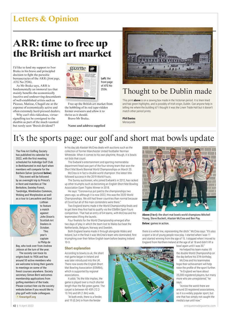 Antiques Trade Gazette Preview Pages