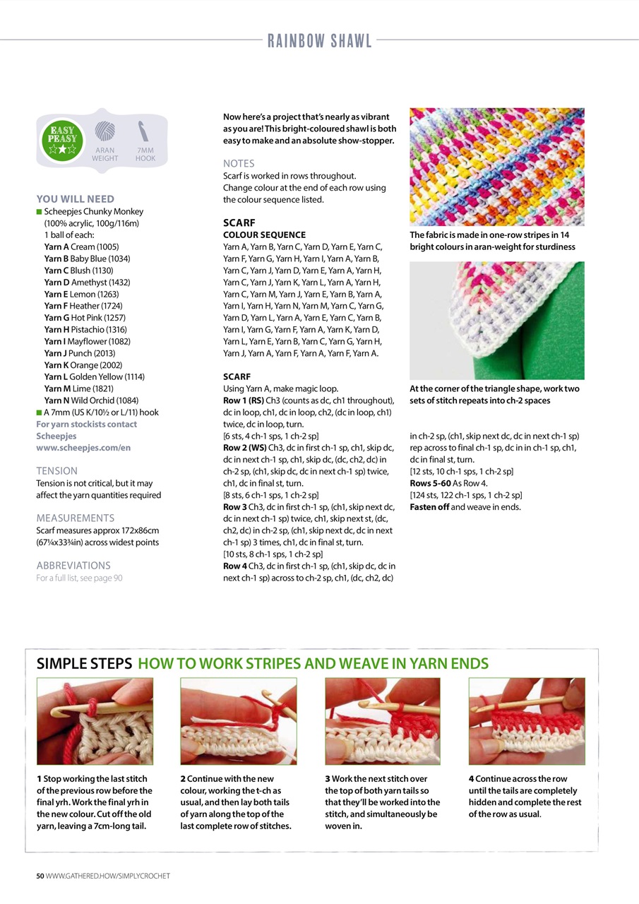 Simply Crochet Preview Pages