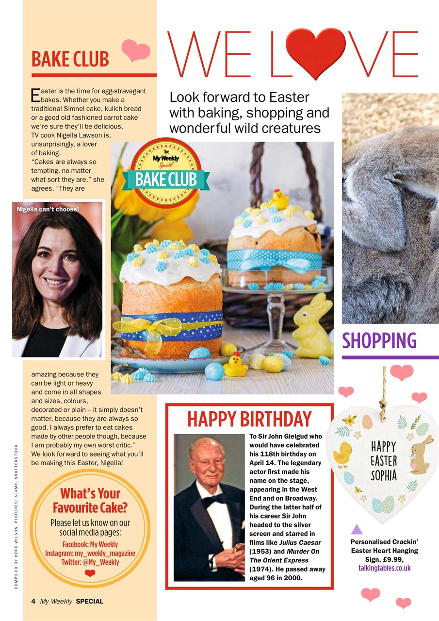 My Weekly Special Preview Pages