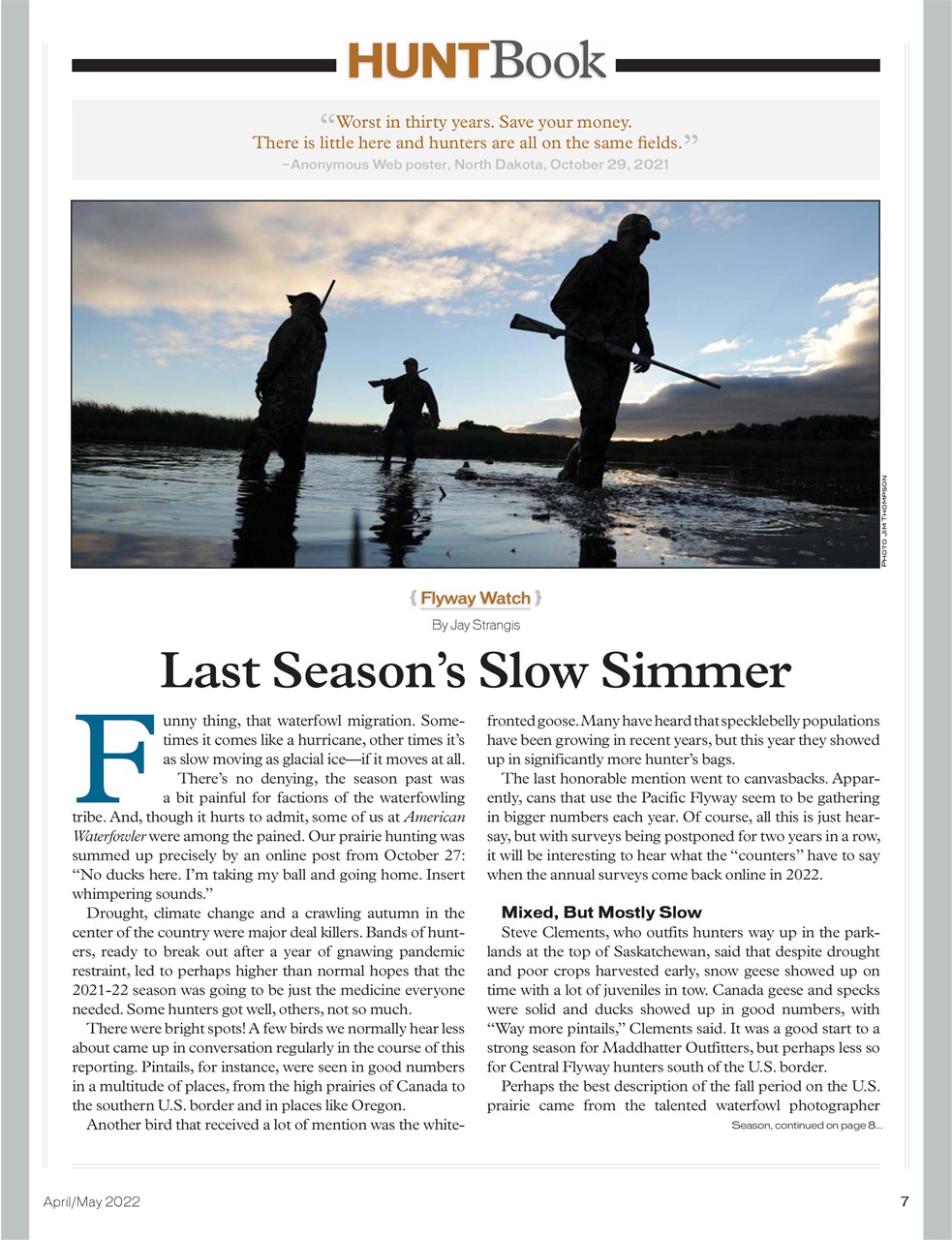American Waterfowler Preview Pages