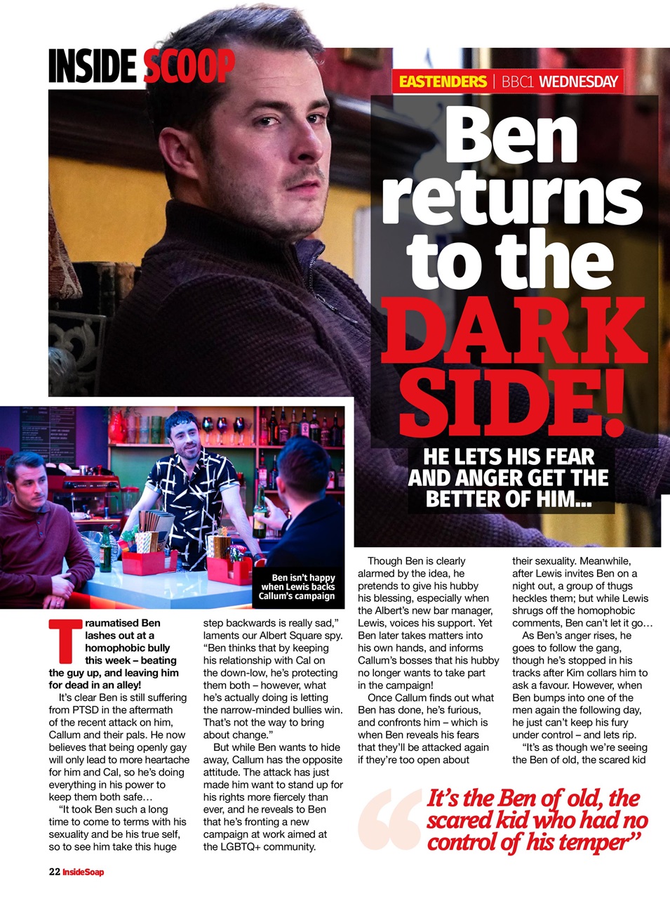 Inside Soap Preview Pages