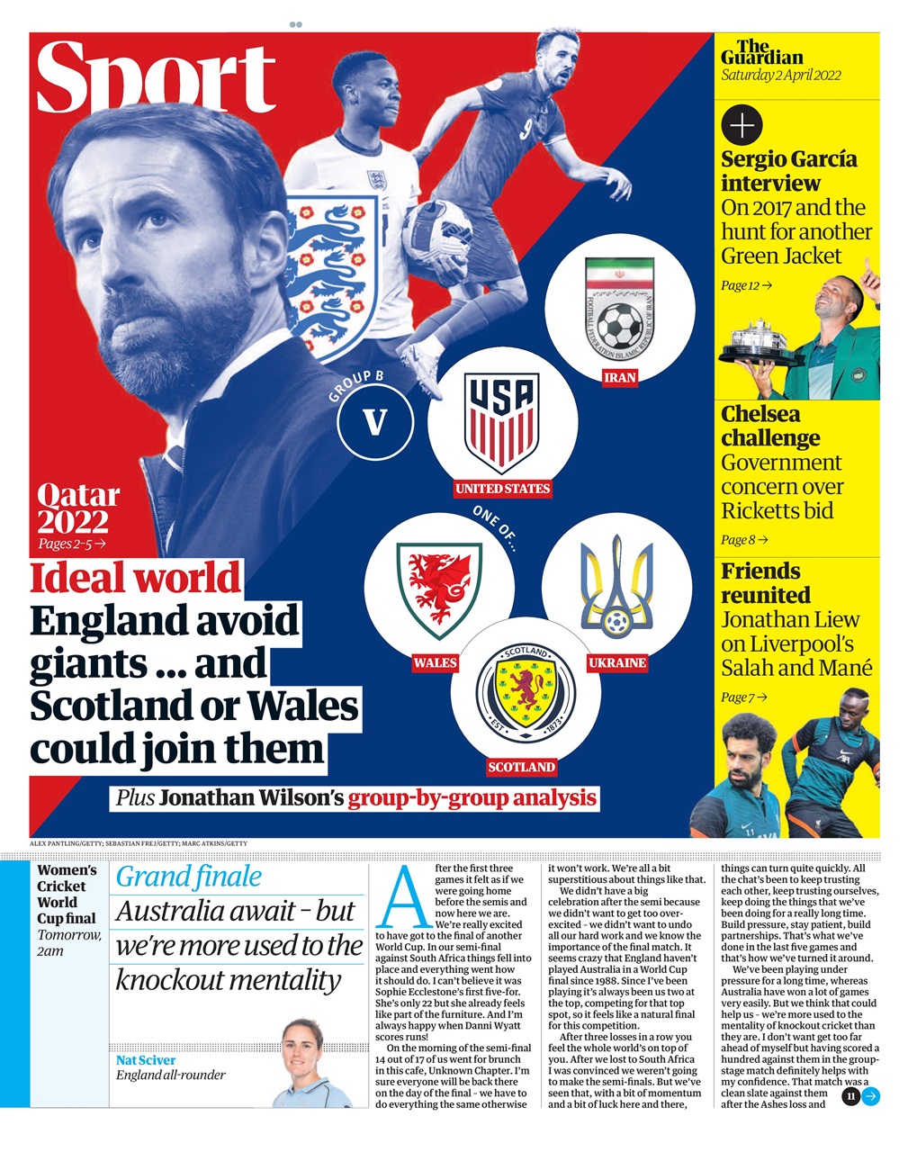 The Guardian Newspaper Preview Pages