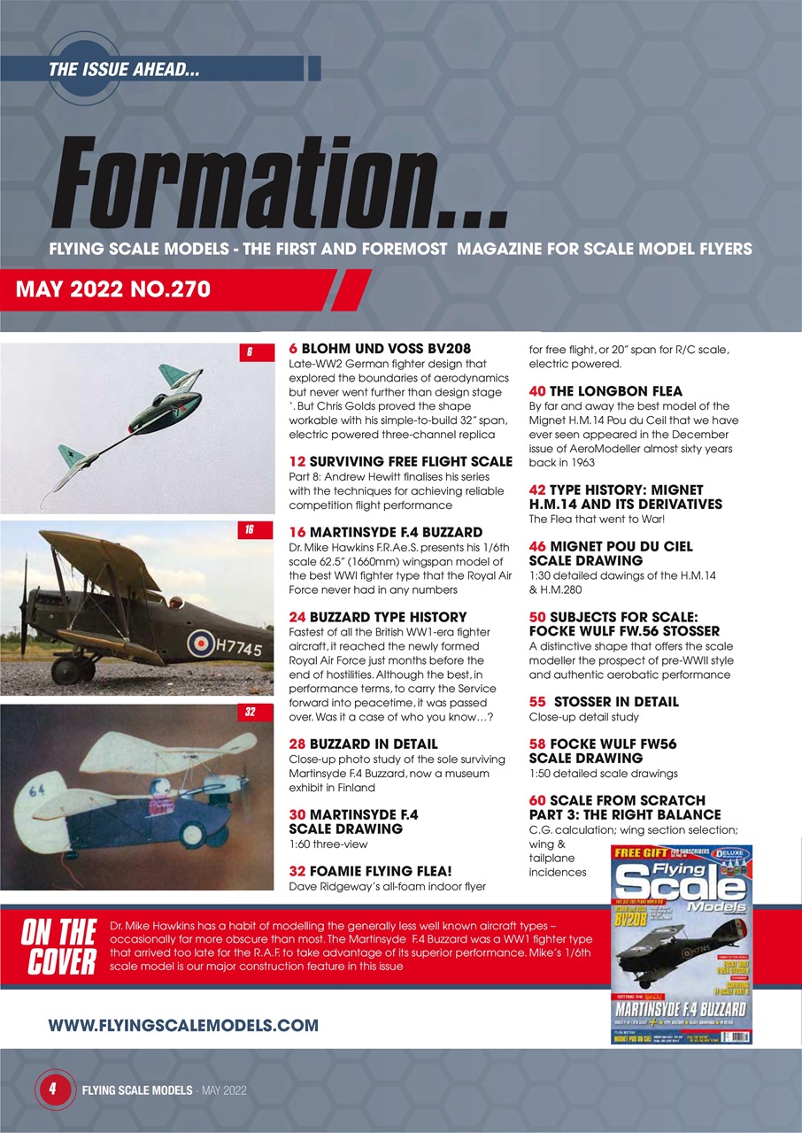Flying Scale Models Preview Pages