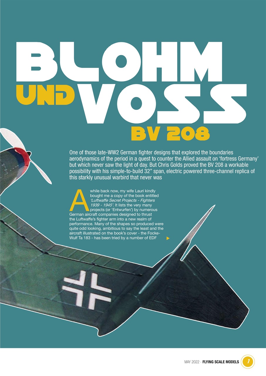 Flying Scale Models Preview Pages