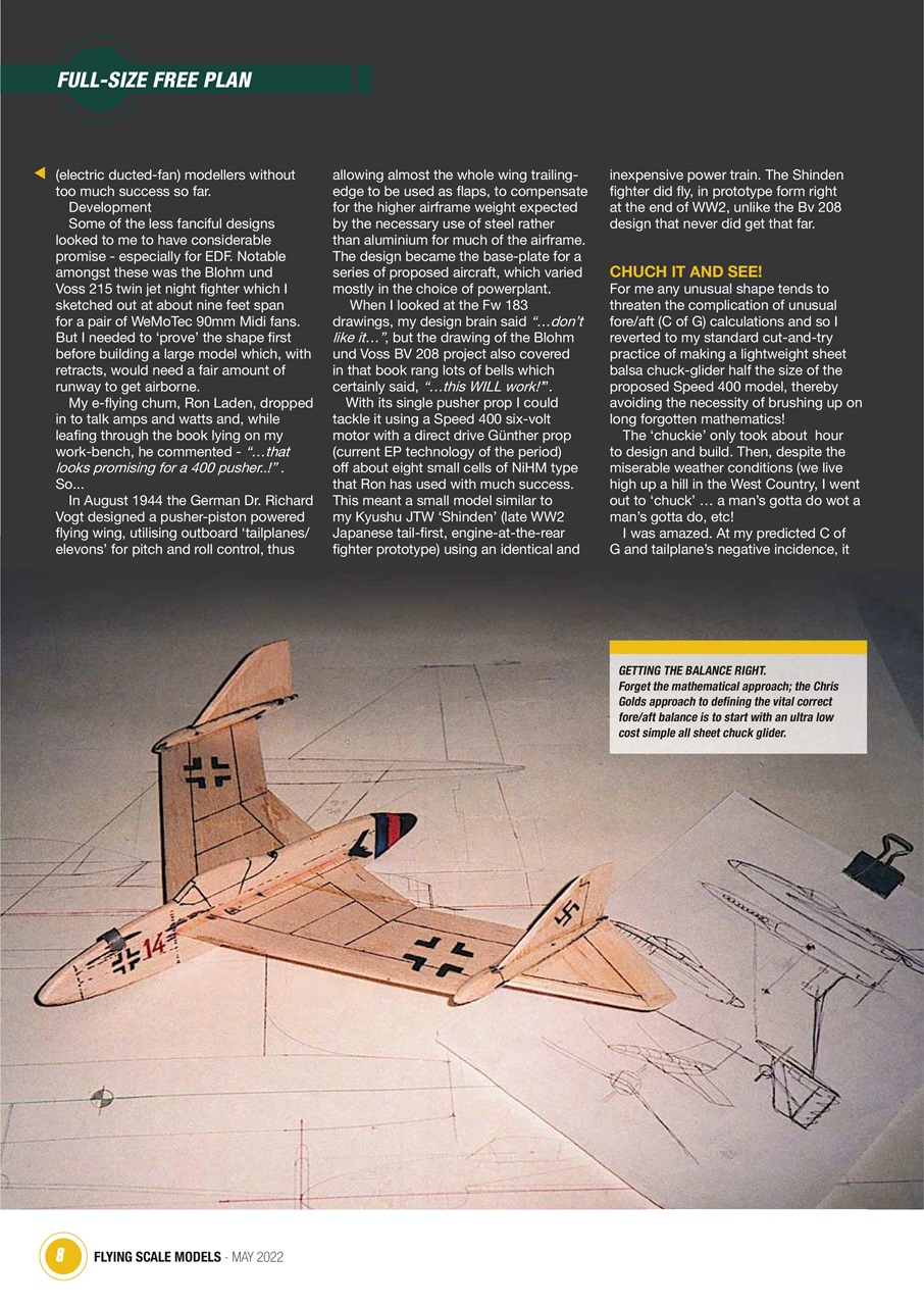 Flying Scale Models Preview Pages