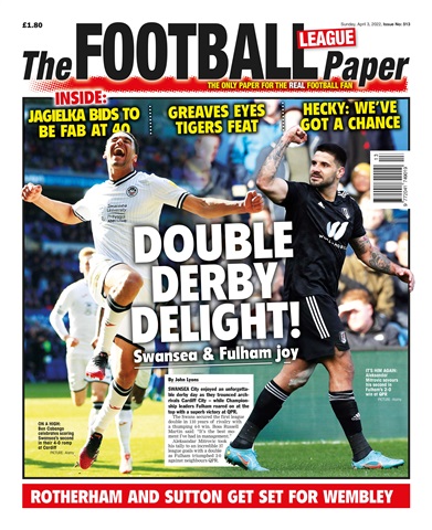 The Football League Paper issue 3 Apr 2022