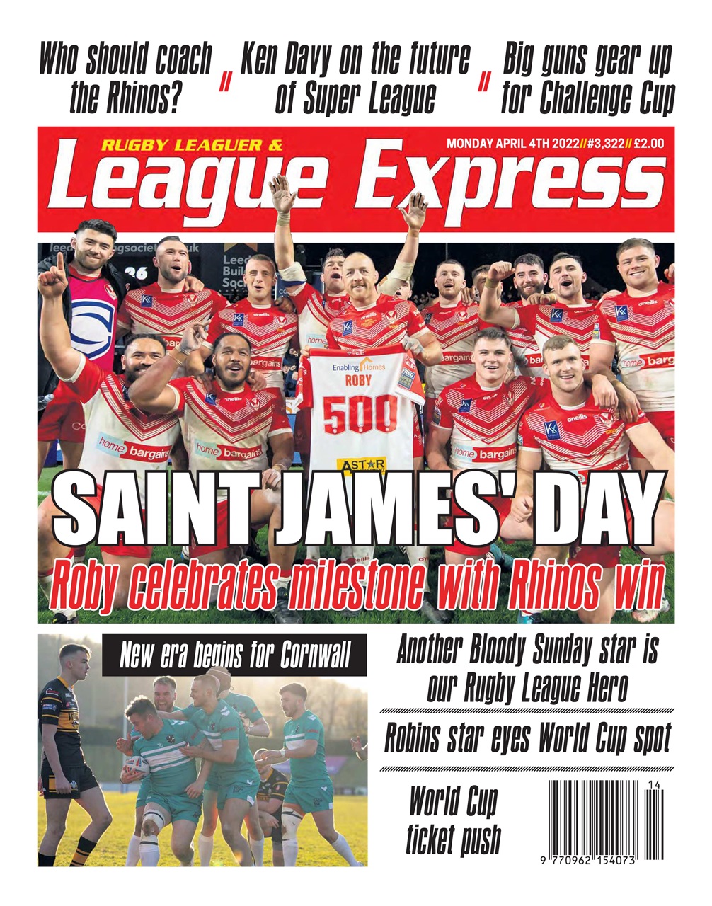 League Express Preview Pages