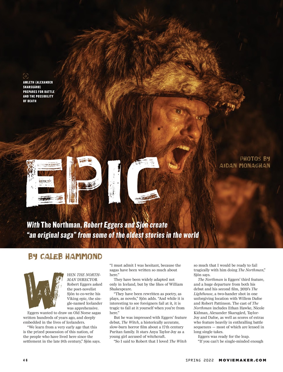 MovieMaker Magazine Preview Pages