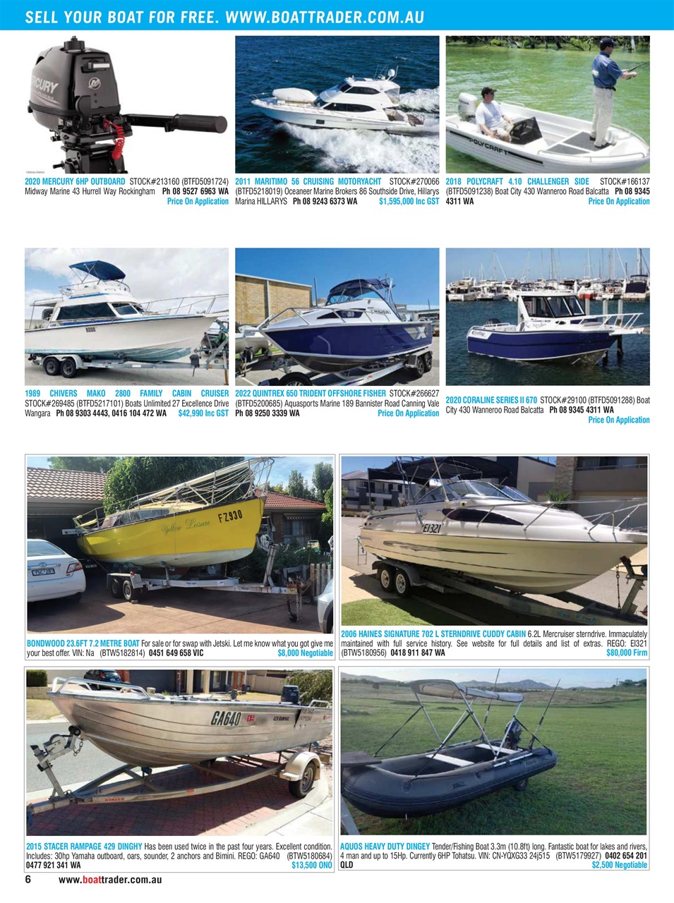 Boat Trader Australia Preview Pages