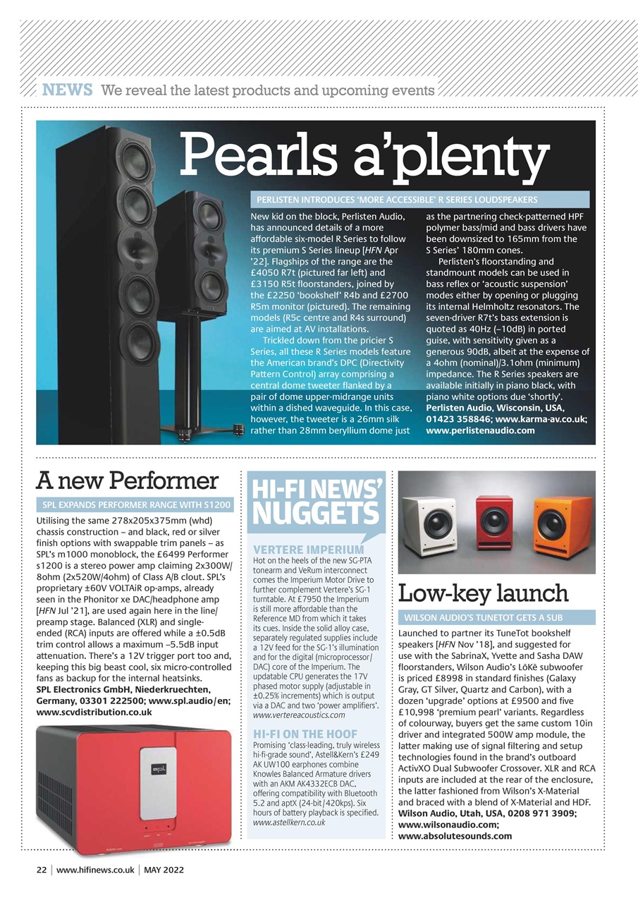 Hi-Fi News Preview Pages