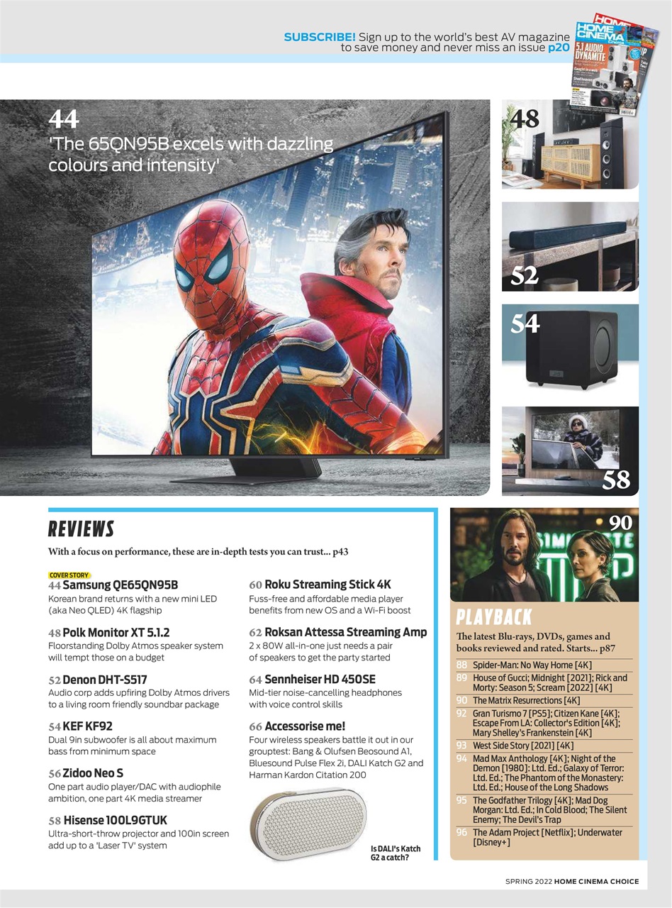 Home Cinema Choice Preview Pages