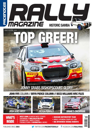 Pacenotes Rally magazine issue 