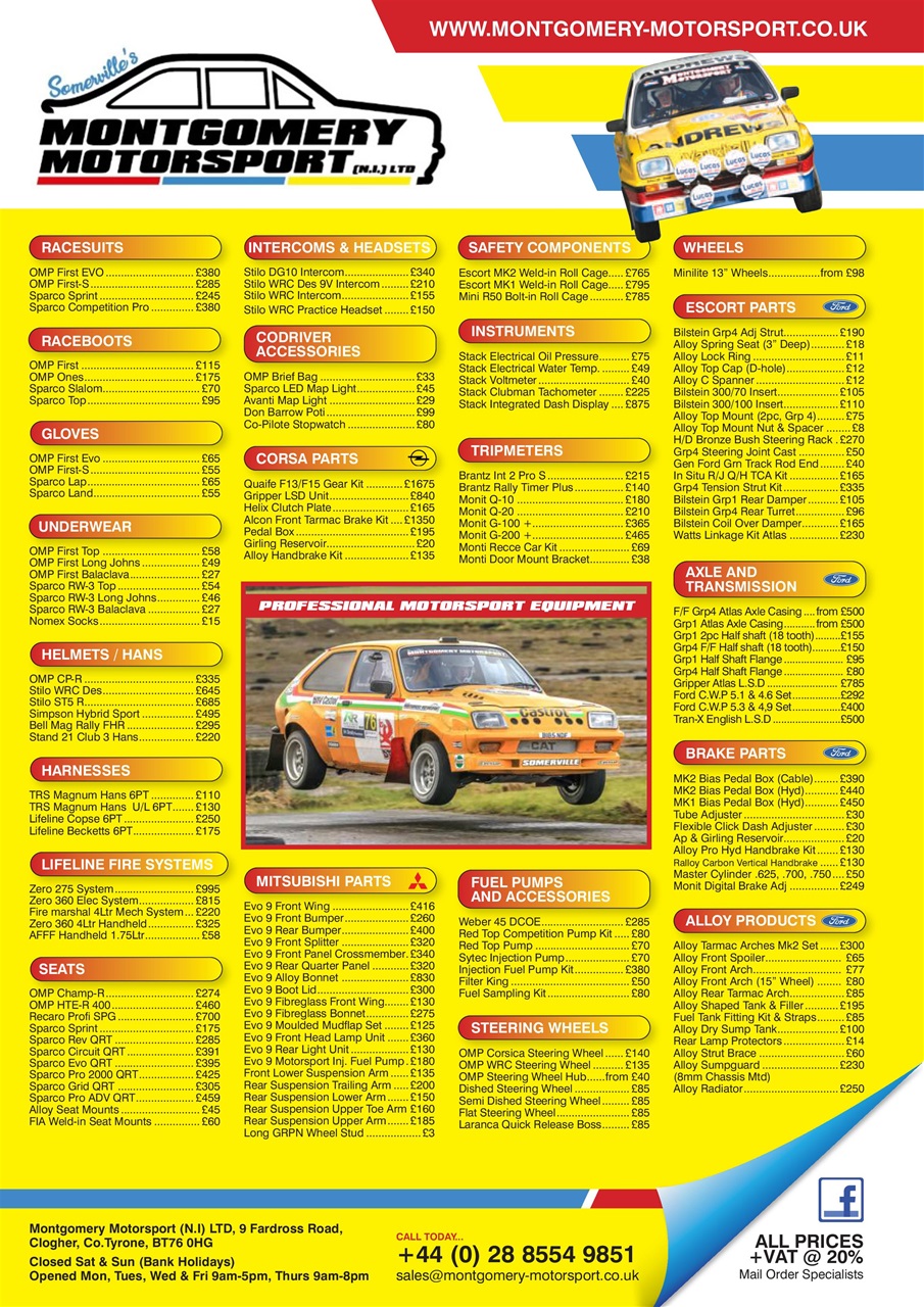 Pacenotes Rally magazine Preview Pages