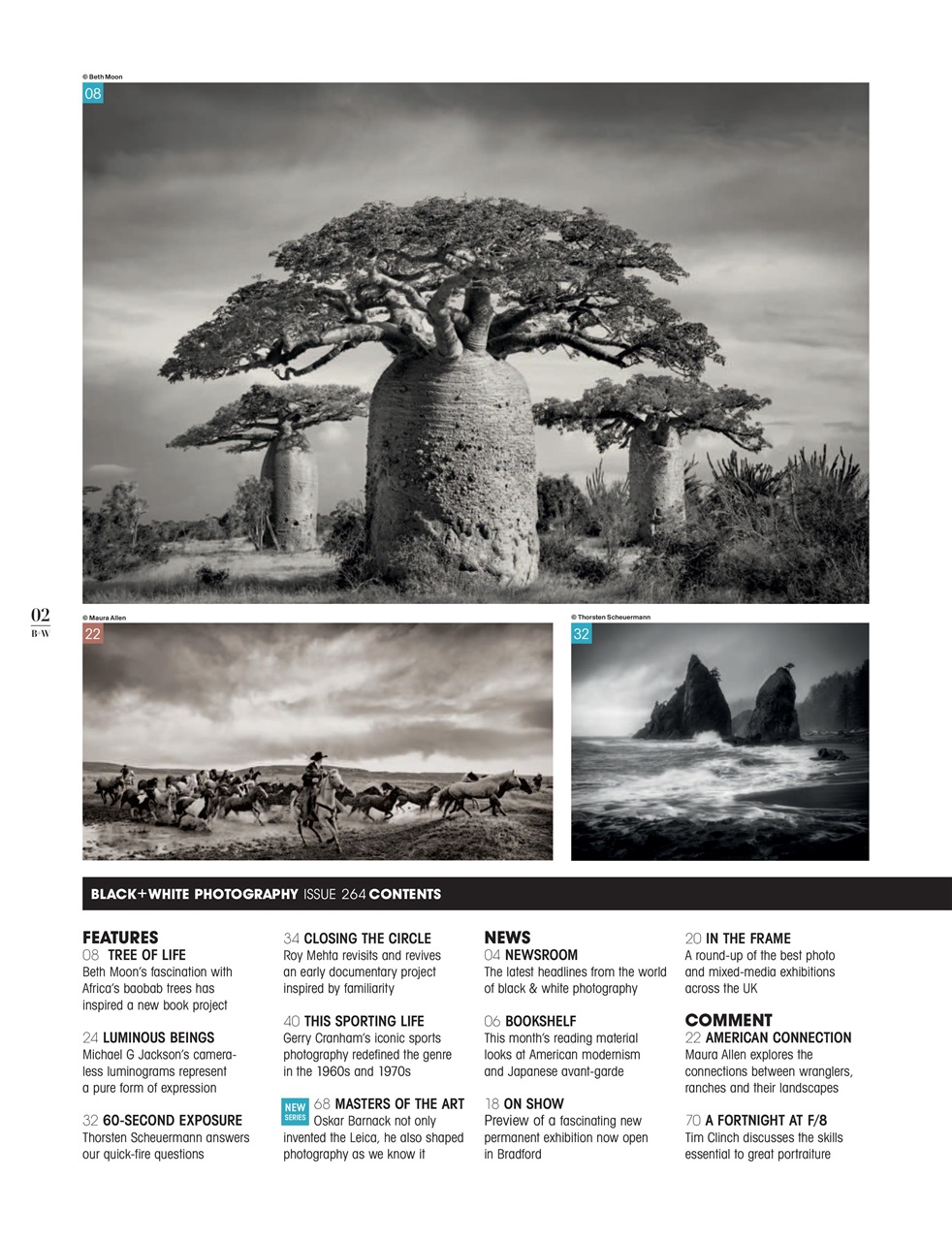 Black+White Photography Preview Pages